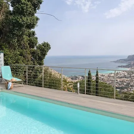 Mondello Pool And View Villa Palermo